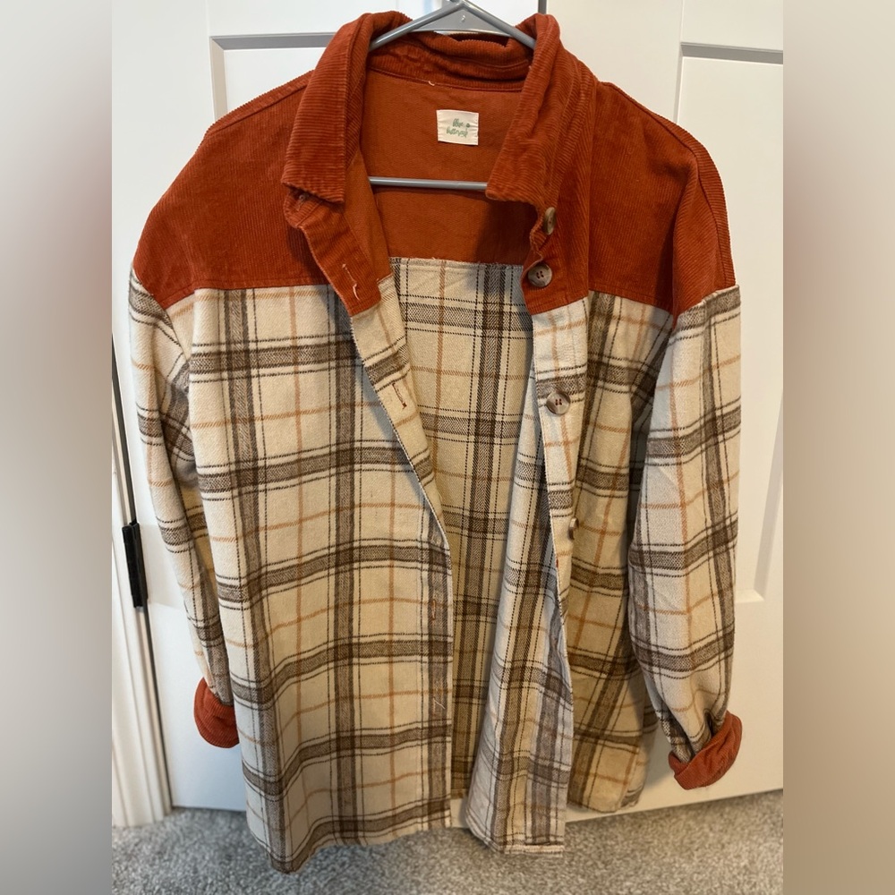 Blue Buttercup Shacket - Size Small